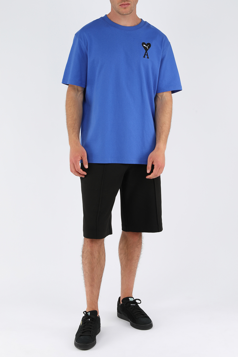 פומה X אמי חולצת טי כחולה